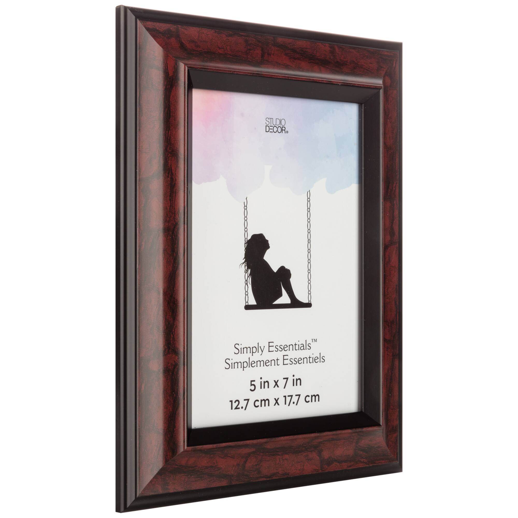 Simply Essentials™ Red Marbled Frame by Studio Décor